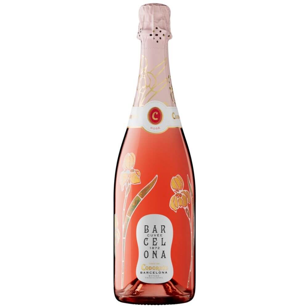 Игристое вино Cava Codorniu Cuvee Barcelona 1872 Brut Rose