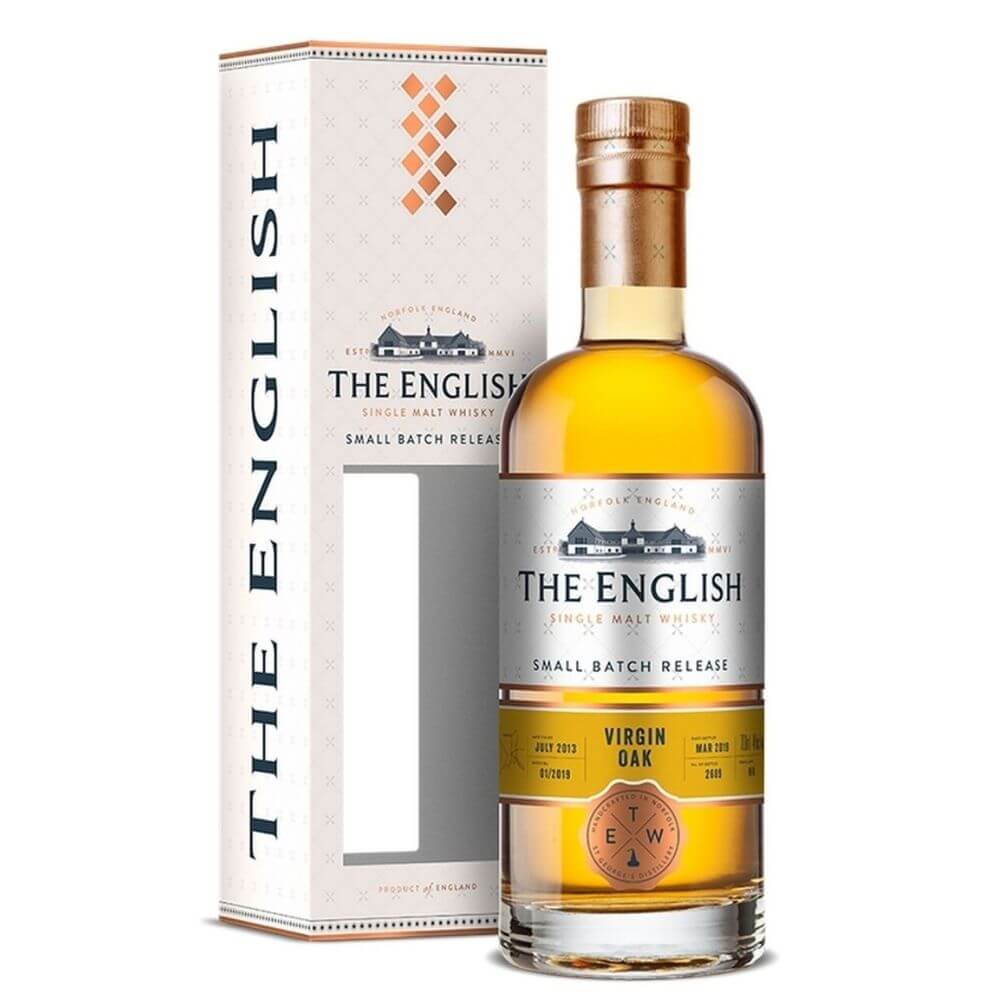 Односолодовый виски The English Virgin Oak Small Batch (gift box)