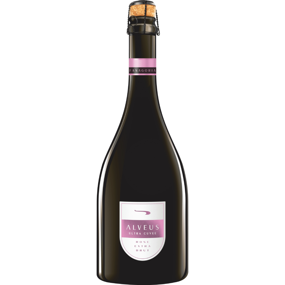 Игристое вино Fanagoria Alveus Ultra Cuvee Rose Extra Brut