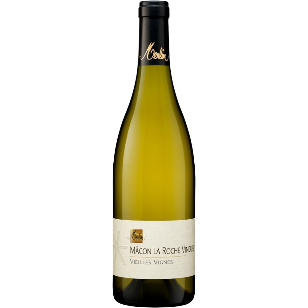 Вино Merlin Mâcon La Roche Vineuse Vieilles Vignes AOC