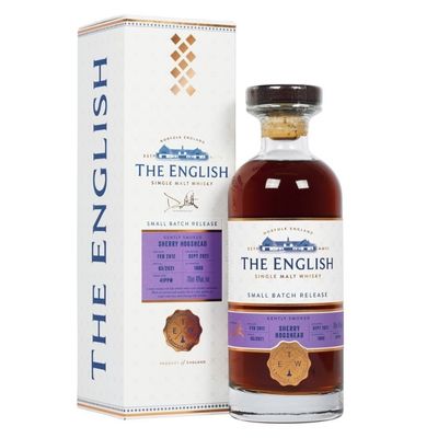 Односолодовый виски The English Sherry Hogshead Small Batch (gift box)