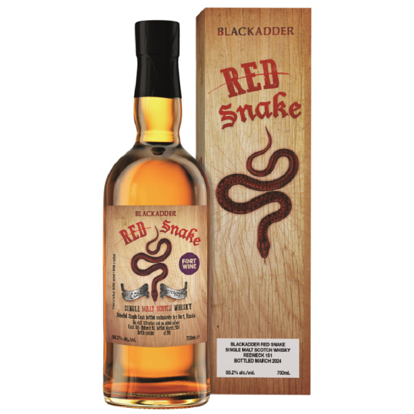 Односолодовый виски Blackadder Red Snake Single Malt Scotch (gift box)