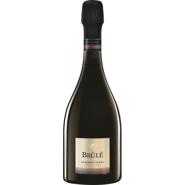 Игристое вино Fanagoria Brule Cabernet Franc Demi-sec Rose