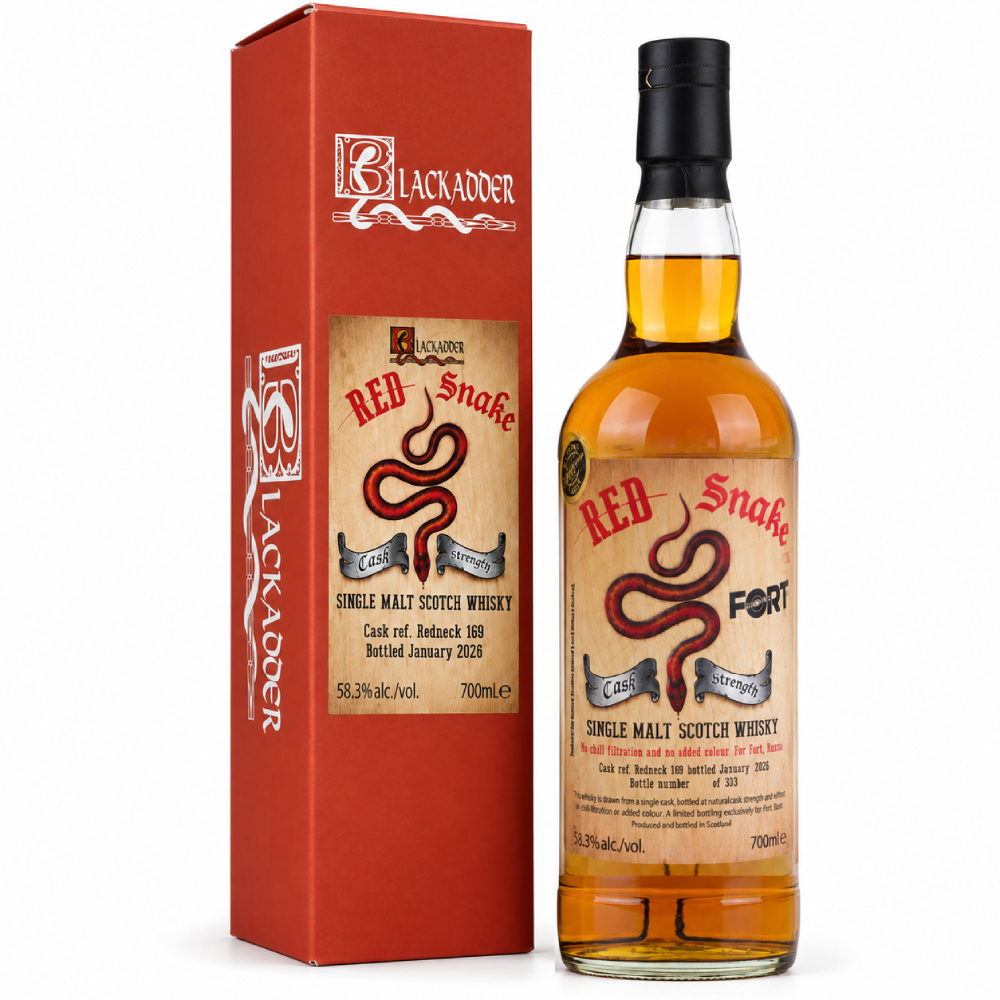 Односолодовый виски Blackadder Red Snake Single Malt Scotch (gift box)